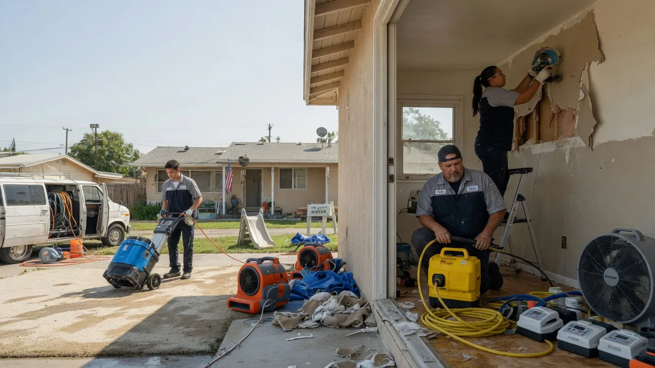 Water Damage Restoration in Clinton, OK near me